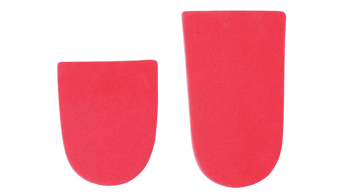 INTERPOD HEEL LIFT 50S RED EVA photo