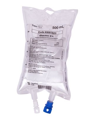 FRESENIUS KABI GLUCOSE 5% INF BAG 500ML FREEFLEX / EACH photo