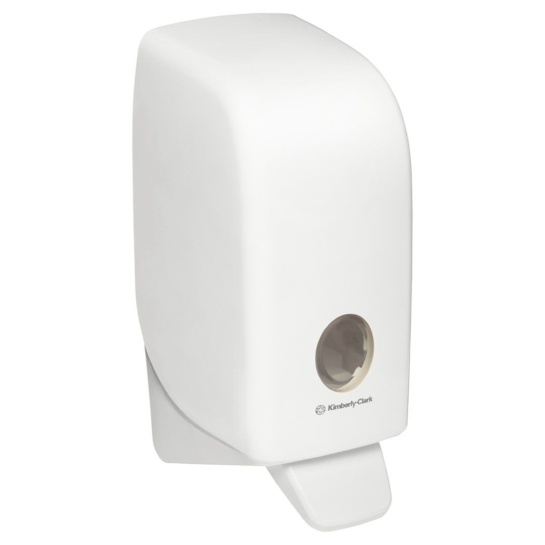 KLEENEX AQUARIUS HAND CLEANSER DISPENSER / WHITE / 23.5 X 11.6 X 11.4CM / EACH photo