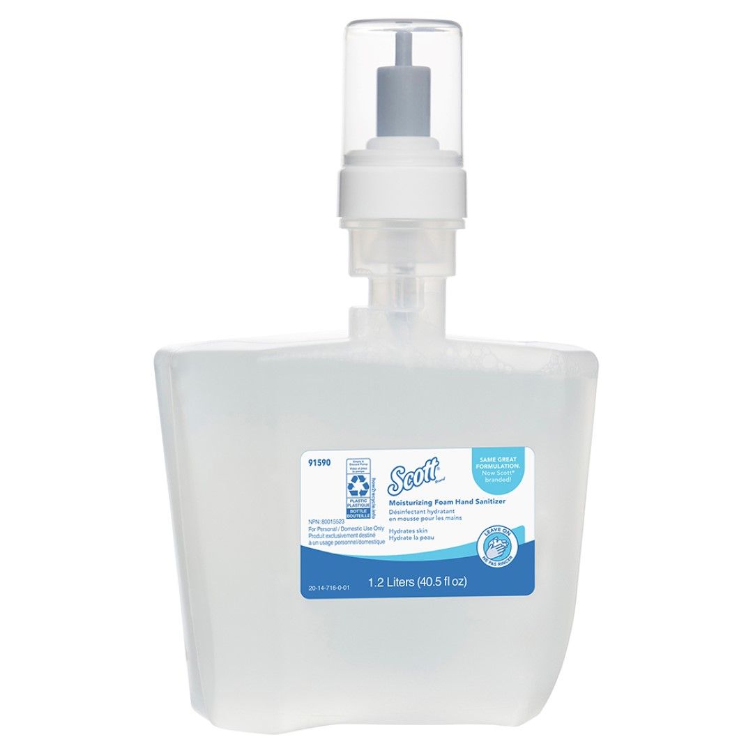 KLEENEX MOISTURISING INSTANT HAND SANITISER / 1200ML CARTRIDGE / BOX OF 2 photo