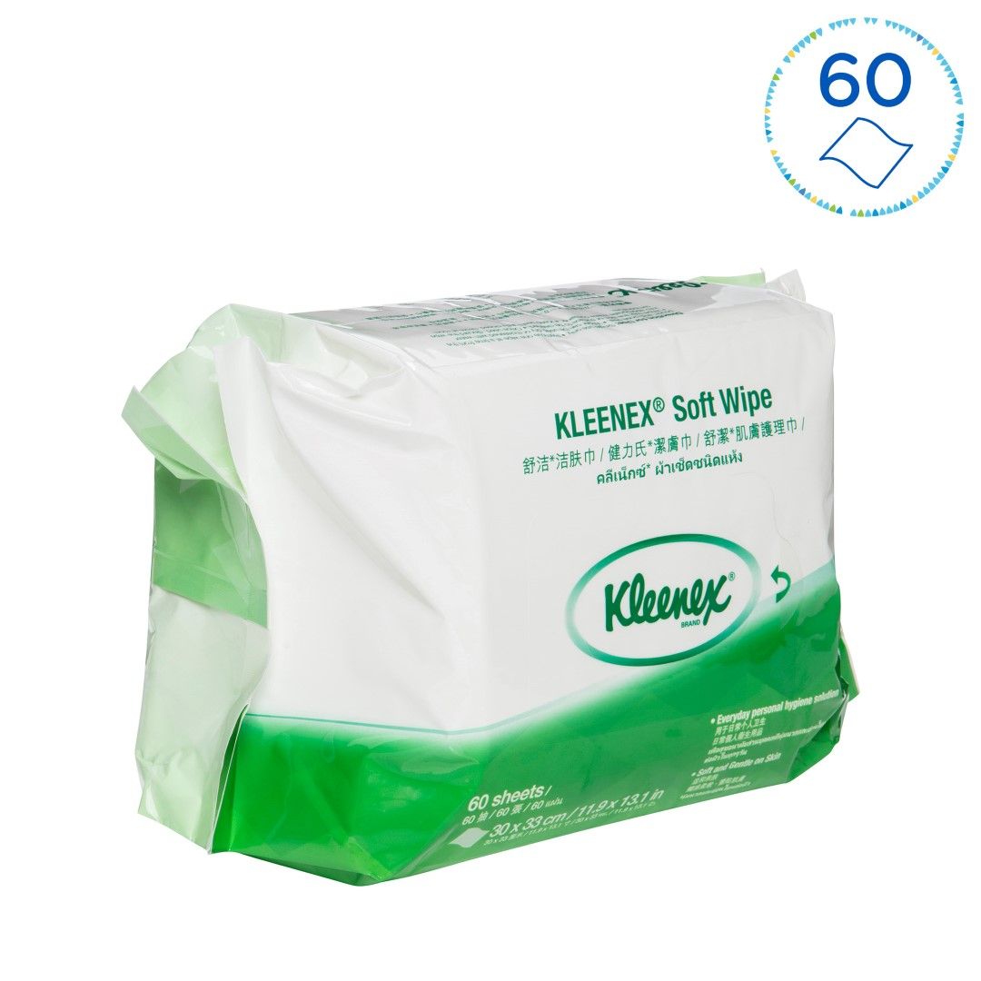 KLEENEX SOFT WIPE / PACK OF 60 WIPES photo