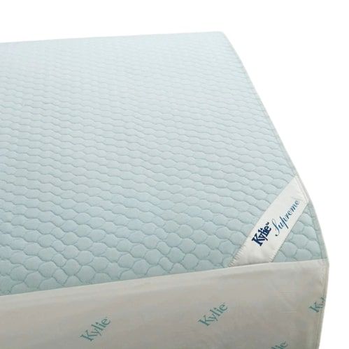KYLIE SUPREME MAC WATERPROOF BACKING WITH TUCK INS / 100X100CM / 2500ML / LIGHT BLUE photo