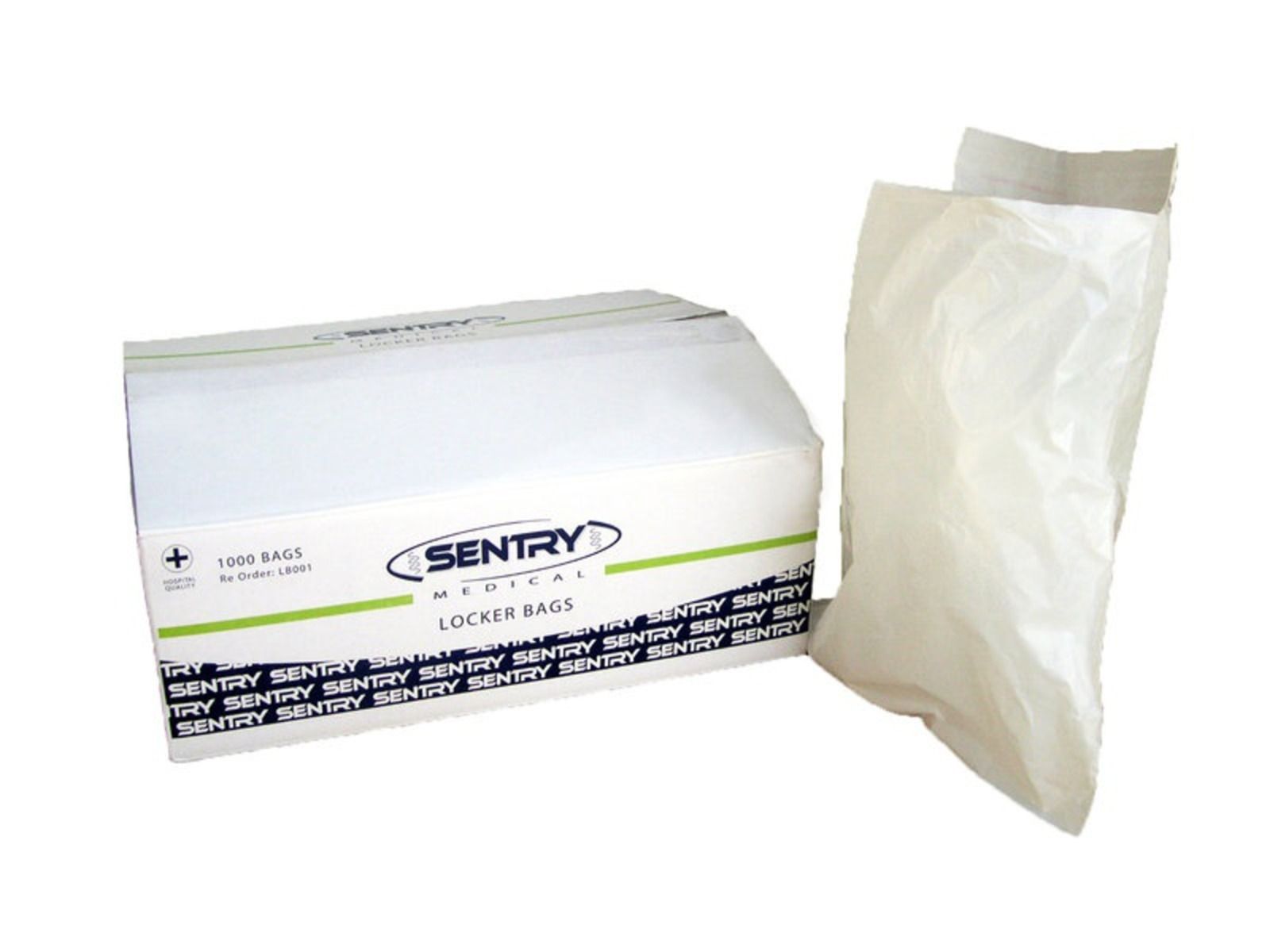 BAG LOCKER SELF ADHESIVE / 275 X 205MM / BOX OF 1000 photo