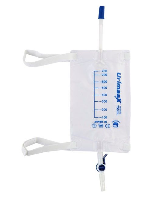 LEG BAG URIMAAX / STERILE / 750ML / 30CM photo