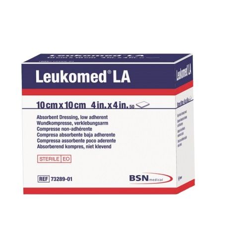 LEUKOMED LOW ADHERENT DRESSING / 10CM X 10CM / BOX OF 50 photo