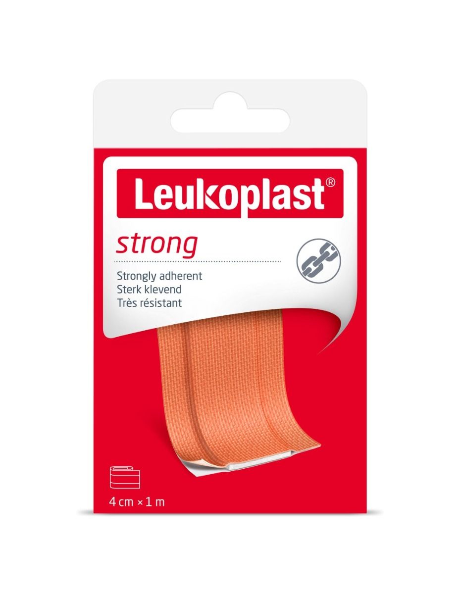 LEUKOPLAST STRONG / 6CM X 1M TAN / 1 ROLL photo