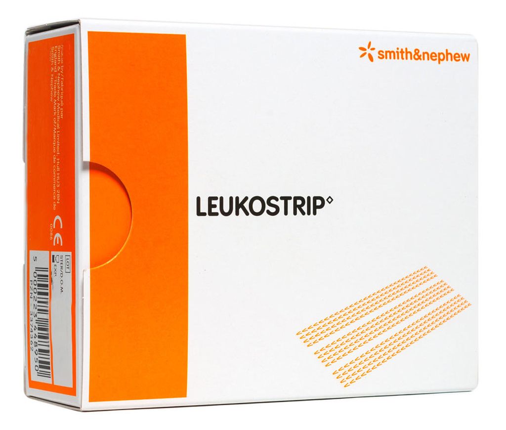 LEUKOSTRIP ADHESIVE HYPOALLERGENIC WOUND CLOSURE STRIPS photo