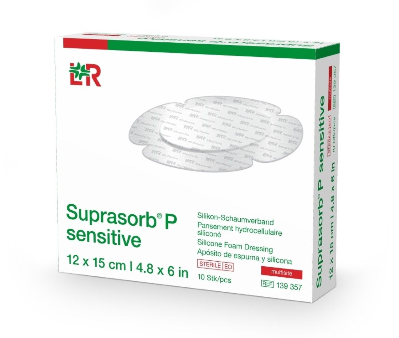 LOHMANN & RAUSCHER SUPRASORB P SENSITIVE FOAM BORDER HEEL / MULTISITE photo