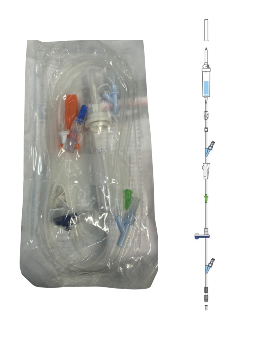 FRESENUS KABI TRANSFUSION SET VL TR 42 K-ZERO / BOX OF 30 photo