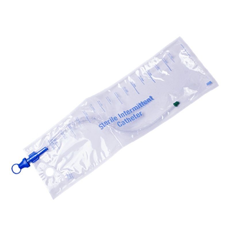 MDEVICES STANDARD INTERMITTENT CATHETER WITH GEL / 14 GUAGE WITH 1500ML BAG / EACH photo