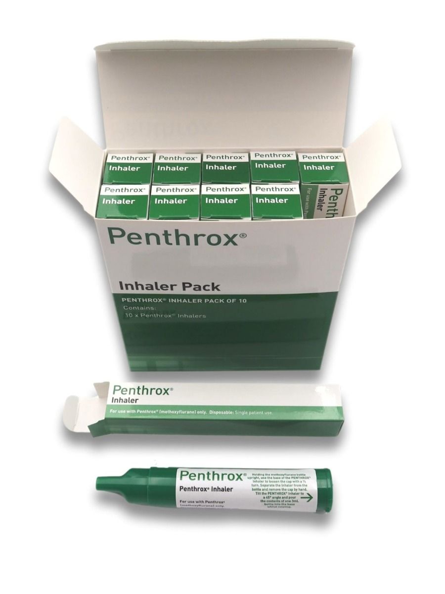 PENTHROX METHOXYFLURANE INHALER / WHISTLE ONLY / BOX OF 10 photo
