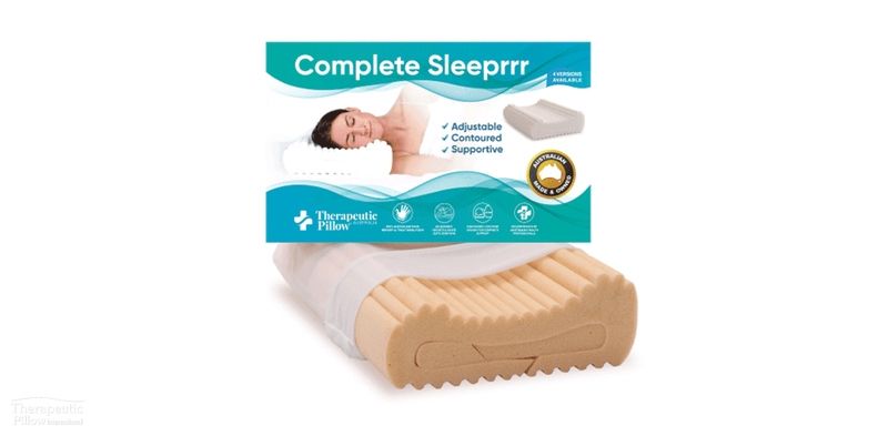 COMPLETE SLEEPRRR PLUS MEMORY FOAM PILLOW / PEACH photo