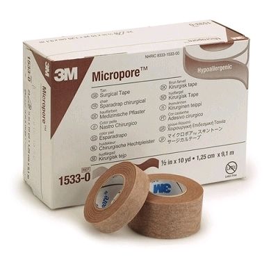 MICROPORE FLESH / 12MM X 9M photo