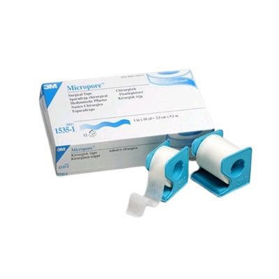 MICROPORE SURGICAL TAPE WITH DISPENSER / 2.5CM X 9.1M / EACH photo