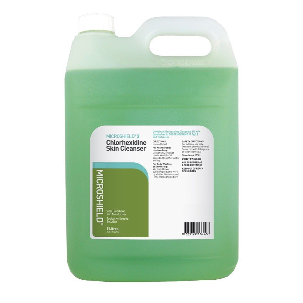 MICROSHIELD 2 CHLORHEXIDINE SKIN CLEANSER WITH ANTIMICROBIAL SKIN CLEANSER WITH 2% CHLORHEXIDINE GLUCONATE photo