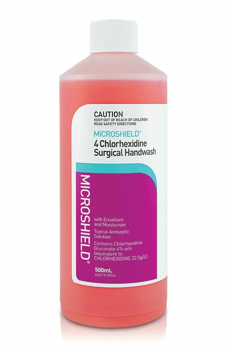 MICROSHIELD 4 CHLORHEXIDINE SURGICAL HANDWASH WITH 4% CHLORHEXIDINE GLUCONATE photo