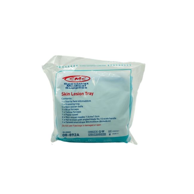SMS SKIN LESION TRAY / STERILE / EACH photo