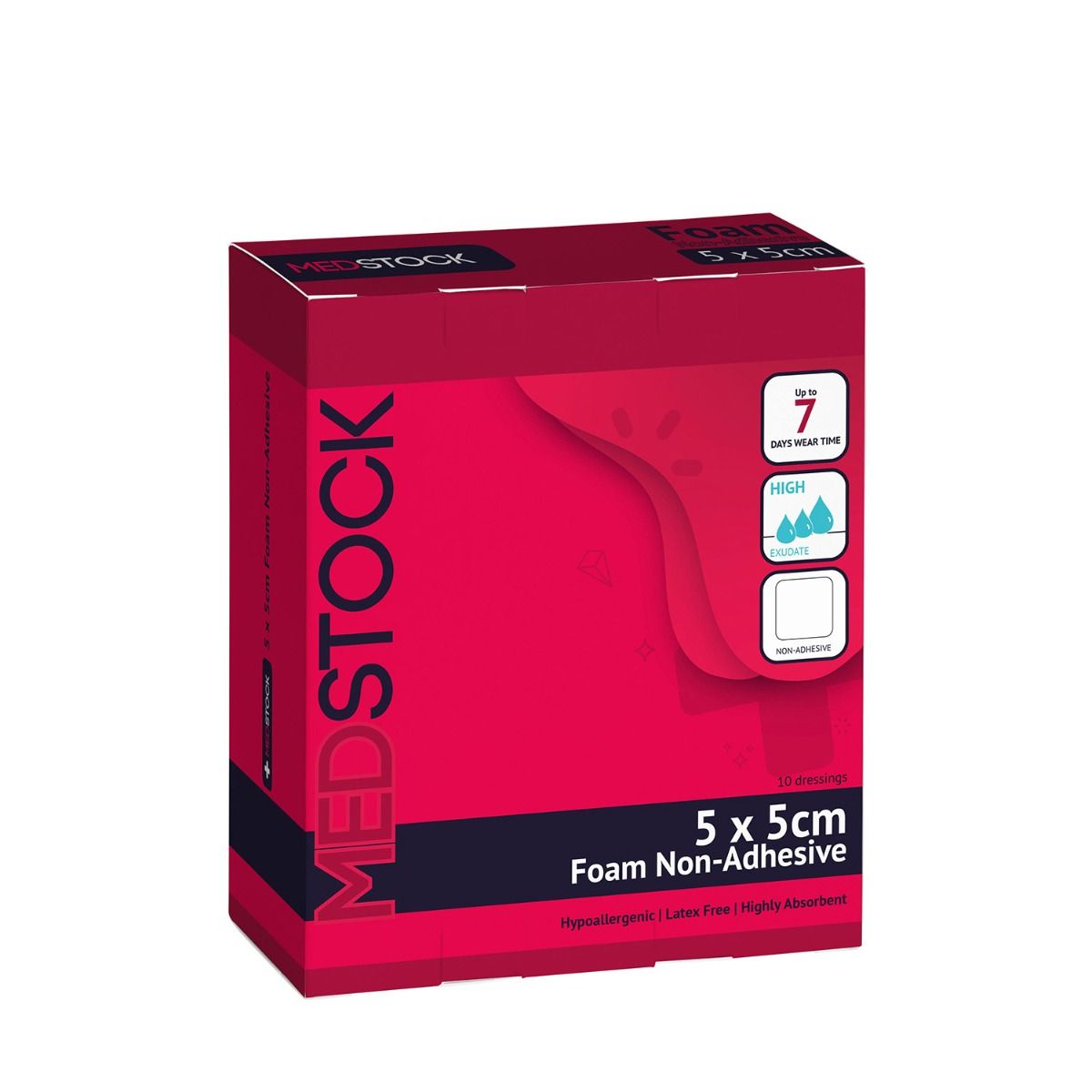 MEDSTOCK NON-ADHESIVE FOAM DRESSINGS photo