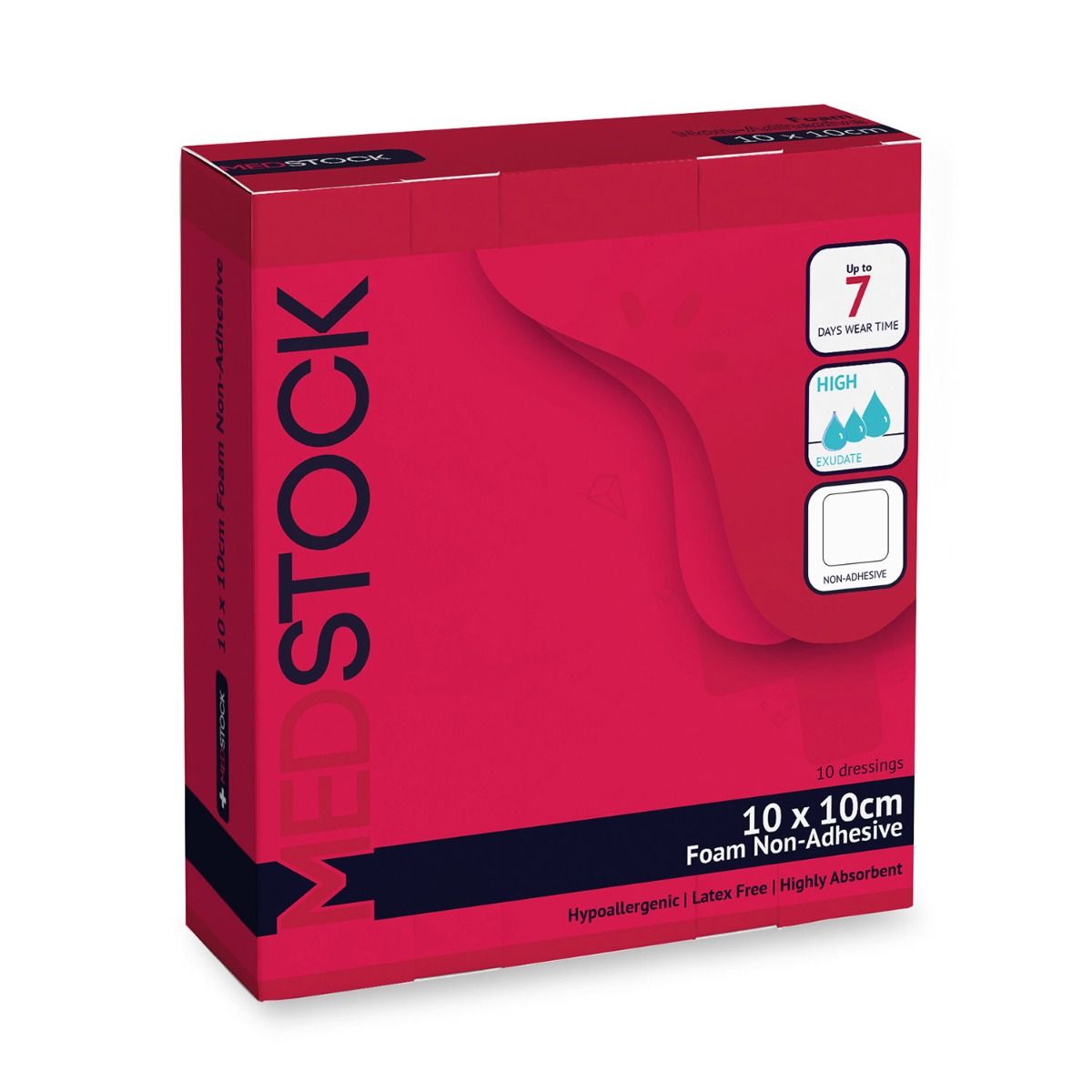 MEDSTOCK NON-ADHESIVE FOAM DRESSINGS photo