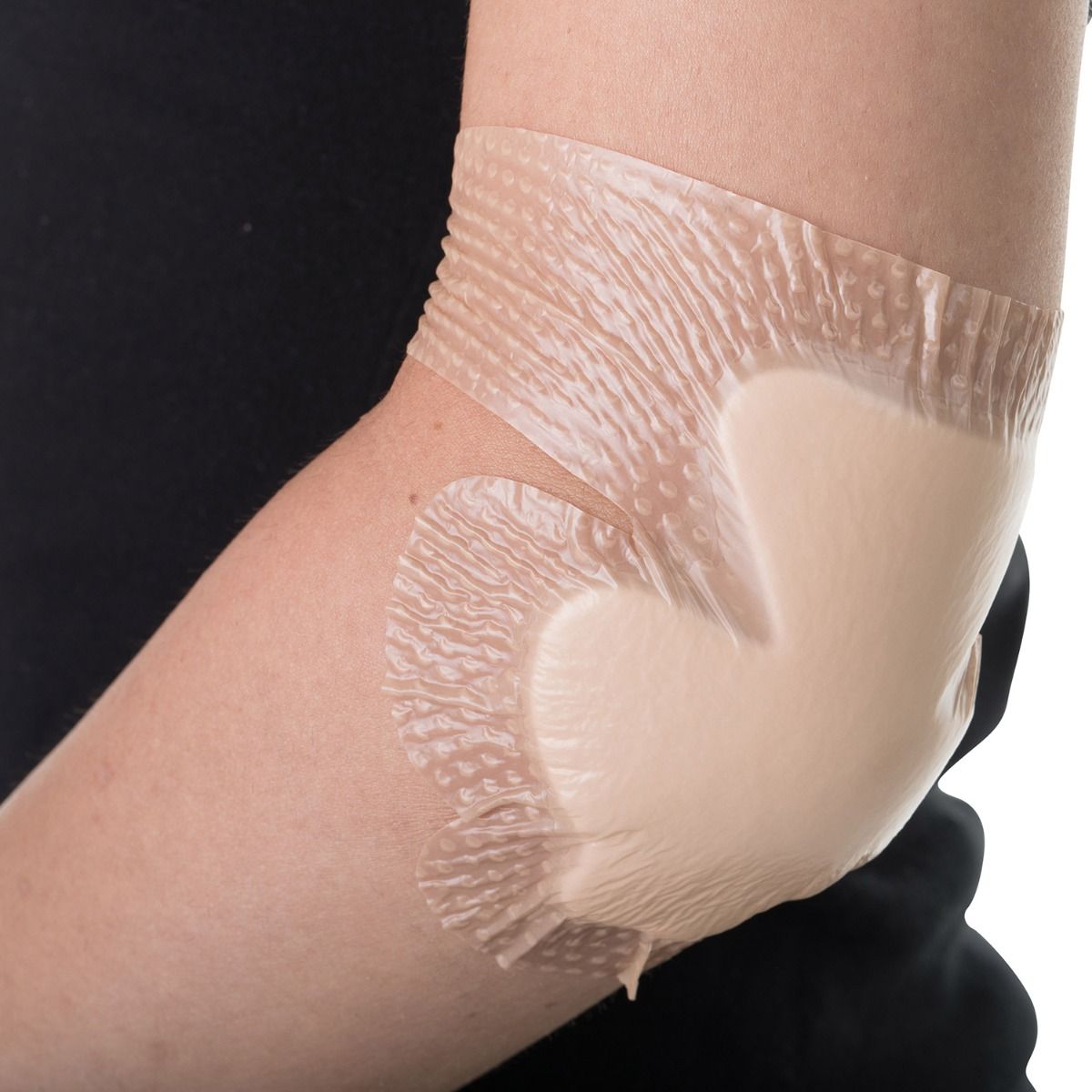 MEDSTOCK FOAM DRESSING WITH BORDER (HEEL) photo