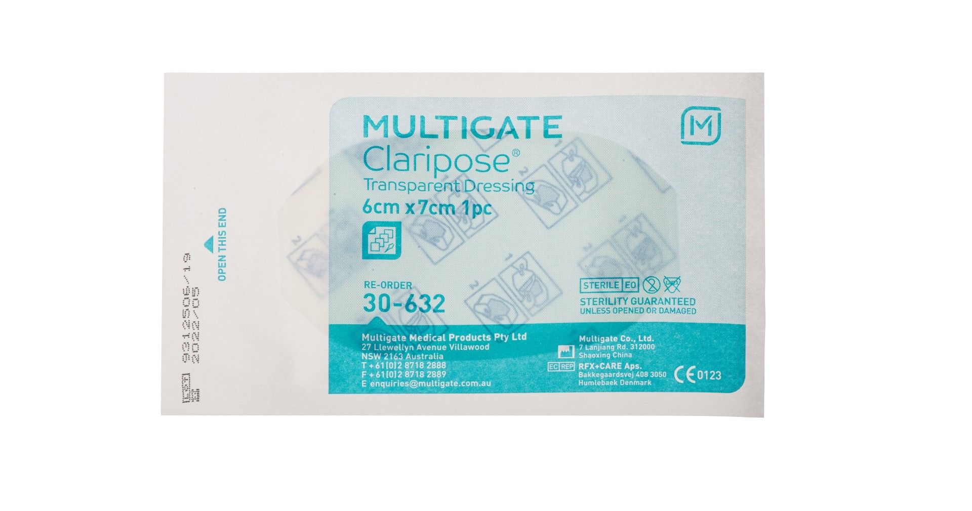 MULTIGATE CLARIPOSE® TRANSPARENT DRESSING photo