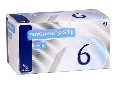 NEEDLE NOVAFINE / 32G / 0.23MM x 6MM / BOX OF 100  photo