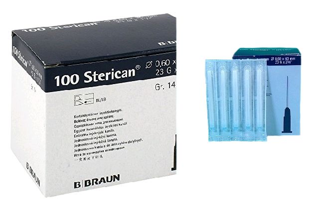 B BRAUN NEEDLE STERICAN / 23G X 60MM / BOX OF 100  photo