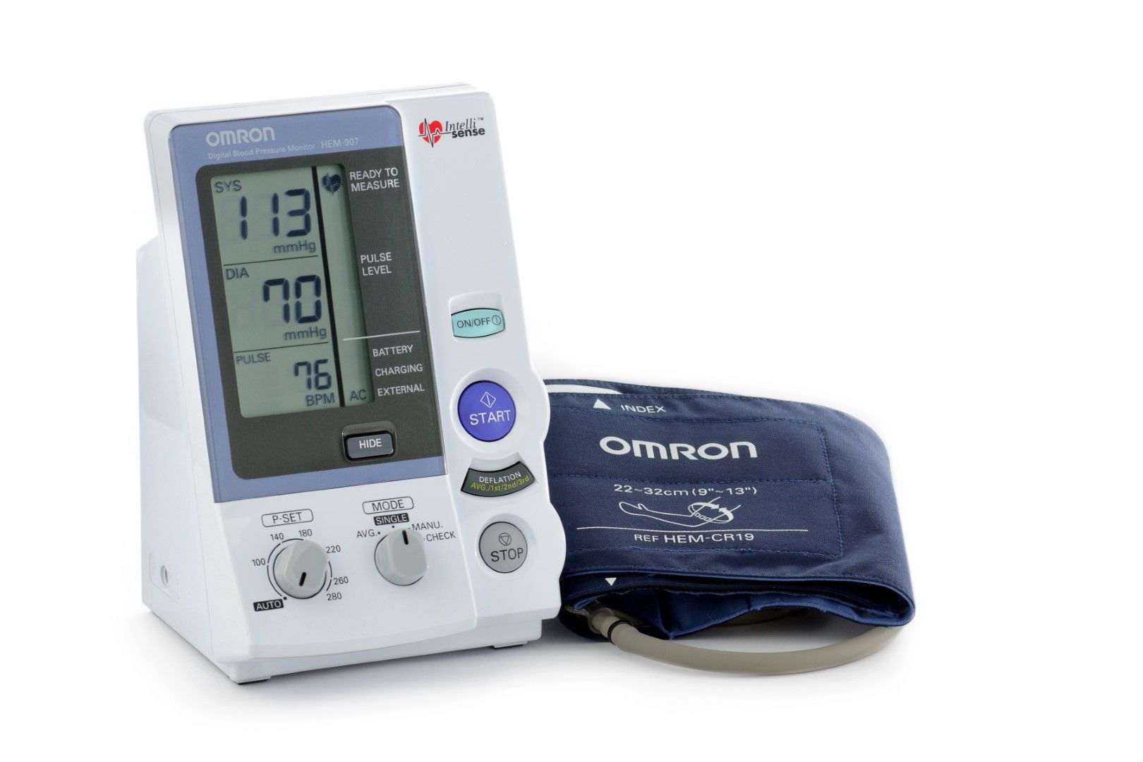 OMRON HEM-907 PROFESSIONAL BLOOD PRESSURE MONITORS photo