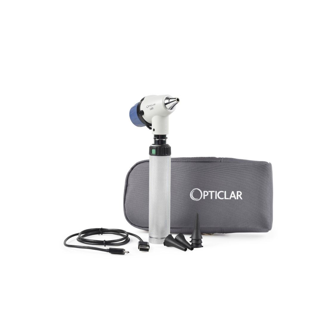 OPTICLAR LED VARIOSCOPE OTOSCOPE WITH USB RECHARGEABLE HANDLE photo