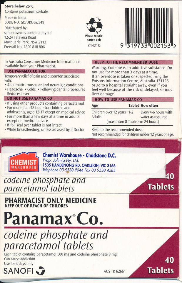 PANAMAX CO TABLETS / BOX OF 40 photo