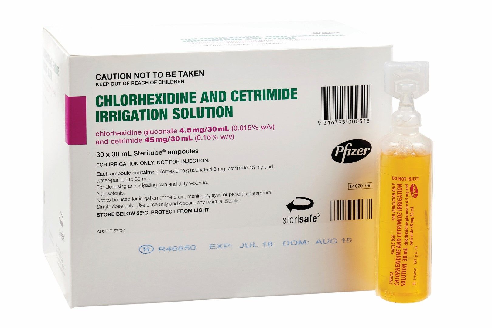 PFIZER CHLORHEXIDINE ANTISEPTIC SOLUTIONS photo
