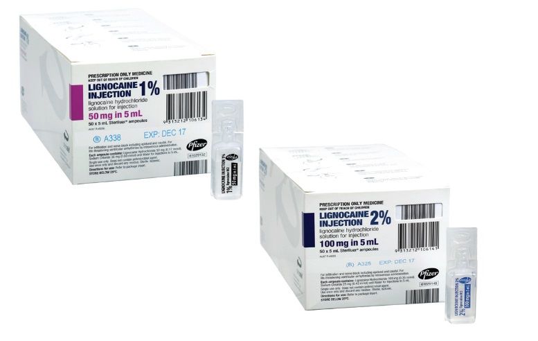 PFIZER LIGNOCAINE photo