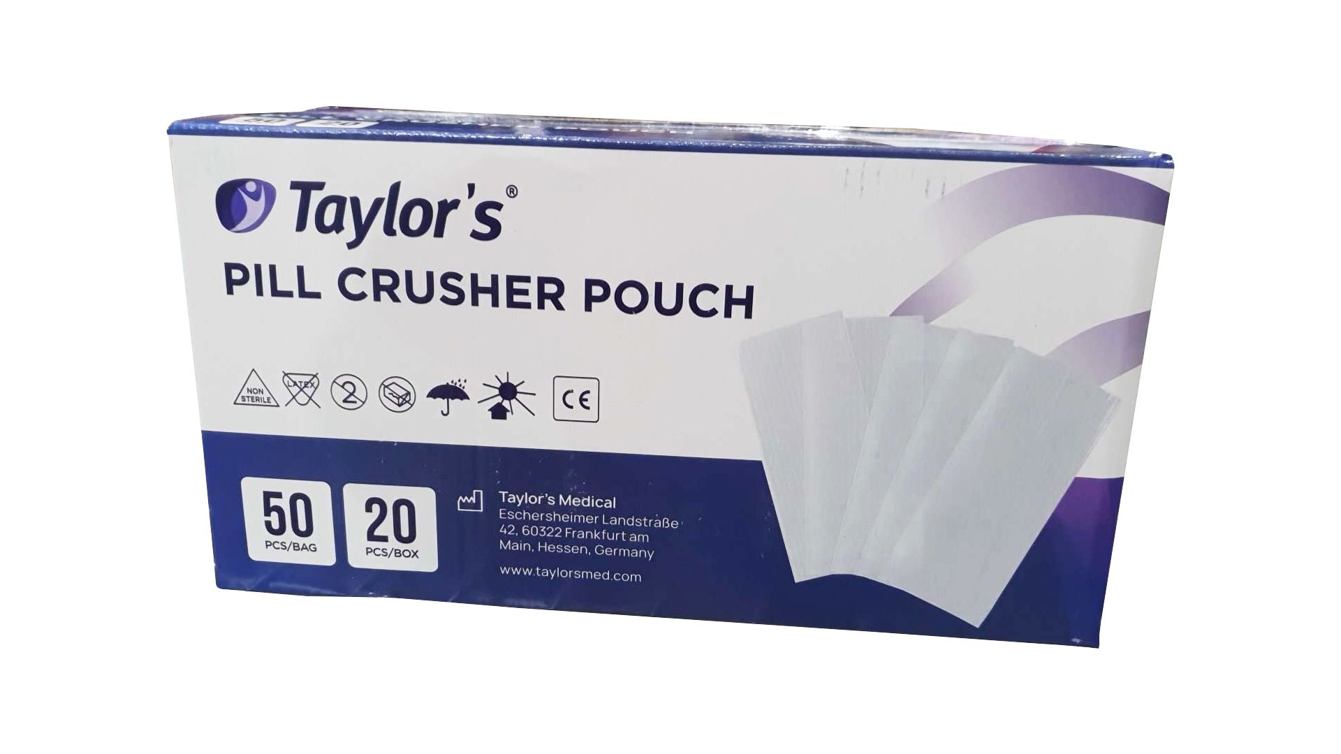 PILL CRUSHER POUCH / BOX OF 1000 photo