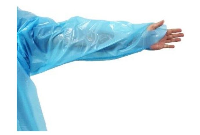 PREMIUM LEVEL 2 GOWN / OPEN BACK / BLUE / BAG OF 15 photo