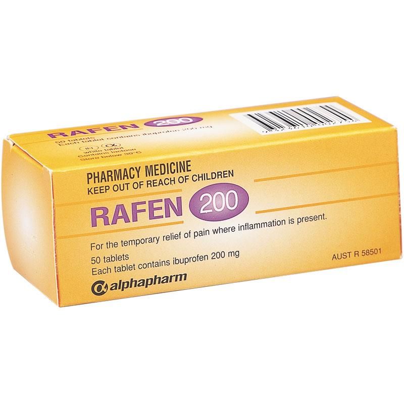RAFEN TABLETS 200MG / BOX OF 50 photo