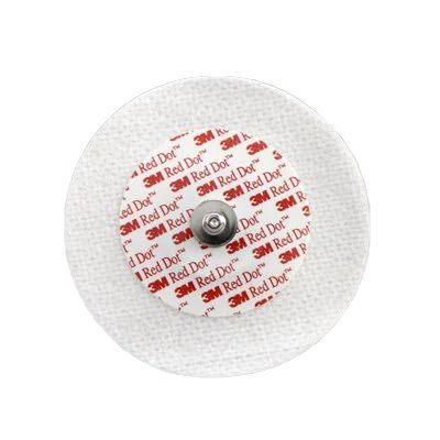 3M RED DOT™ ECG SOFT CLOTH MONITORING ELECTRODE / 6CM DIAMETER / BOX OF 50 photo