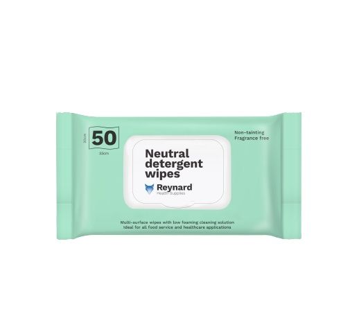 REYNARD DETERGENT WIPES / 33CM X 20CM / SOFT PACK photo