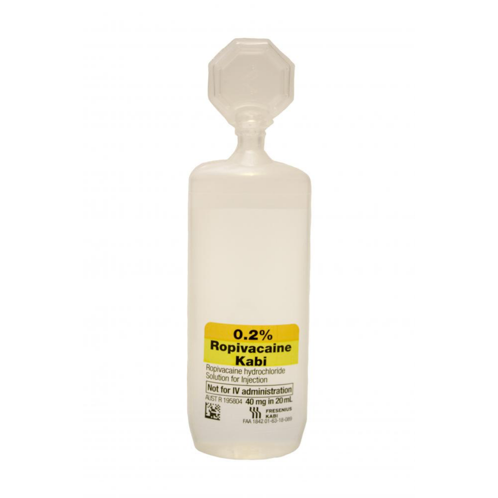 ROPIVACAINE 2MG/1ML (0.2%) AMPOULE photo