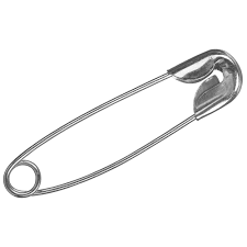 SAFETY PINS Mixed Sizes photo