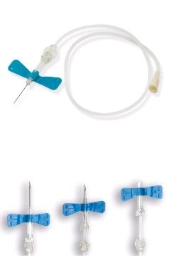 SCALP VEIN SAFETOUCH PSV WINGED NEEDLE SET WITH SAFETY DEVICE / 25G X 3/4