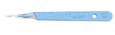 SCALPEL WITH HANDLE NO15C /  BOX OF 10 photo