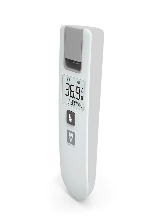 THERMOMETER  FOREHEAD INFRARED NON-CONTACT REVERSIBLE PROBE  / EACH photo