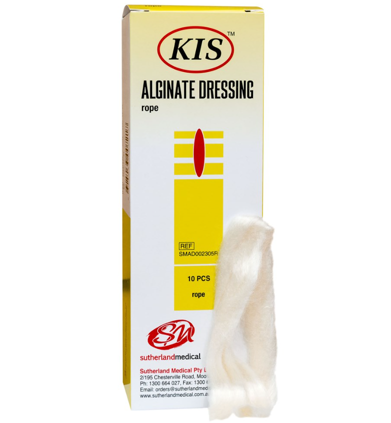 KIS ALGINATE DRESSING / ROPE / 2G / BOX OF 10 photo