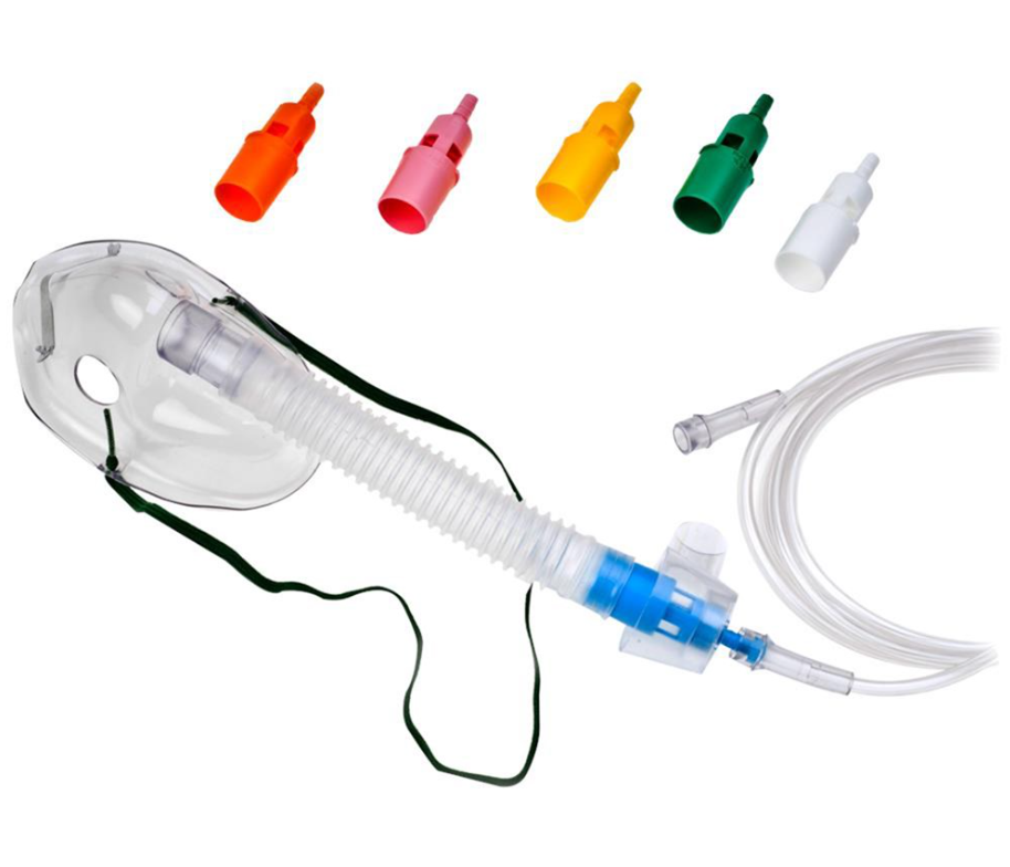 OXYGEN MASK MULTI-VENT ADULT WITH TUBING HUDSON photo