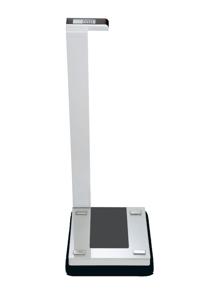 SECA COLUMN SCALE WITH FOUR WEIIGHT SENSORS FOR A STABLE STANCE photo