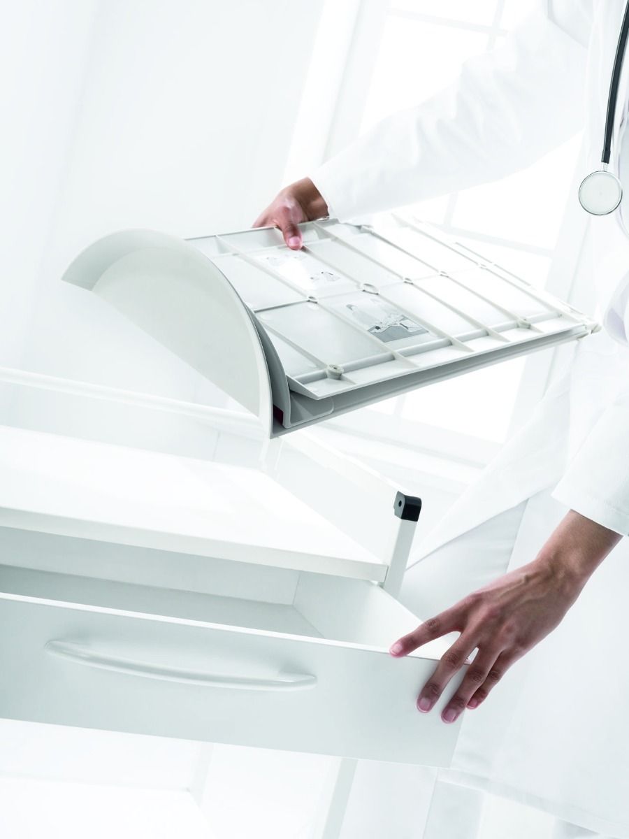 SECA LIGHT, SPACE-SAVING AND STABLE MEASURING BOARD ALSO IDEAL FOR MOBILE USE photo