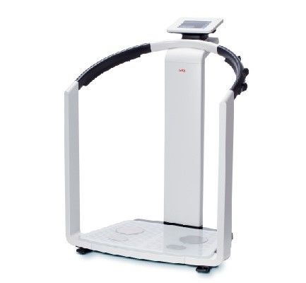 SECA MEDICAL BODY COMPOSITION ANALYZER FOR DETERMINING BODY COMPOSITION WHILE STANDING photo