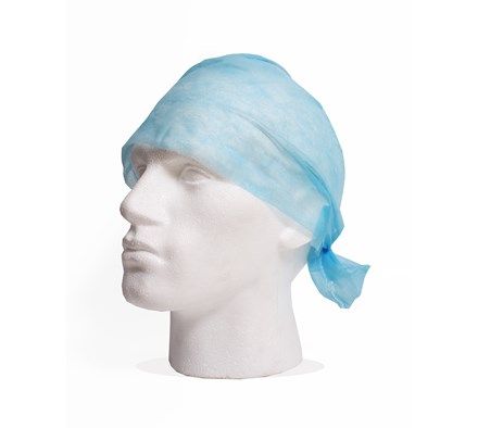 SENTRY OWEAR THEATRE CAPS / BLUE / BOX OF 250 photo