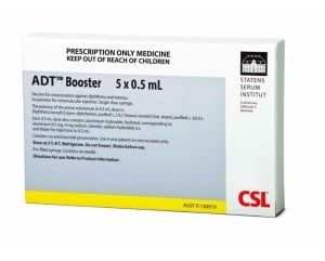 ADT VACCINE PRE FILLED SYRINGE / 0.5ML / BOX/5 photo