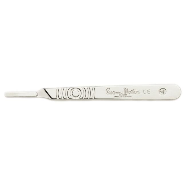 SWANN-MORTON STAINLESS SCALPEL LONG HANDLE NO. 3 / EACH photo